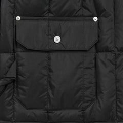 Taion Work Crew Neck Down Jacket Black - Parasol Store