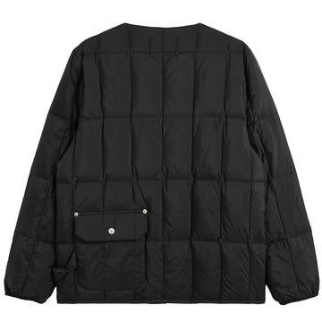 Taion Work Crew Neck Down Jacket Black - Parasol Store