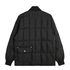 Taion Work W-Zip Lib Down Jacket Black - Parasol Store