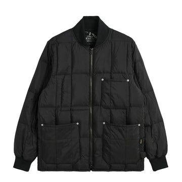 Taion Work W-Zip Lib Down Jacket Black