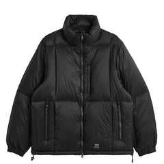 Taion Work W-Zip Volume Down Jacket Black - Parasol Store