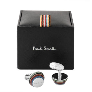 Paul Smith Taper Logo Cufflinks Multicolour