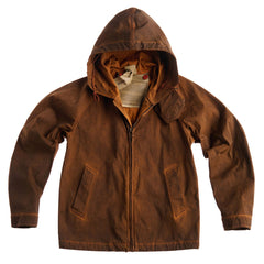 Ten C Anorak Terra Di Siena Jacket Brown - Parasol Store