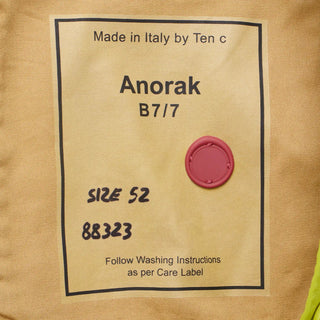 Ten C Anorak Absinthe Green - Parasol Store