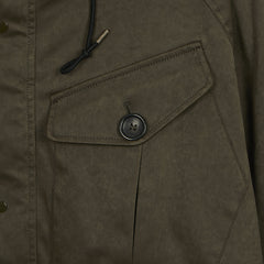 Ten C Cardinal Anorak Green Lizard