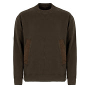 Ten C Crew Sweatshirt Felpa Girocollo Green - Parasol Store