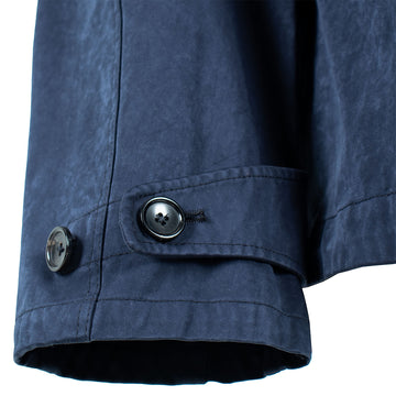 Ten C Hooded 2 Pocket Tempest Jacket Navy - Parasol Store