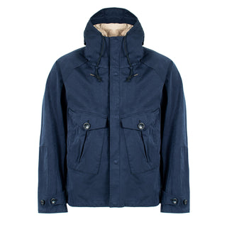 Ten C Hooded 2 Pocket Tempest Jacket Navy - Parasol Store