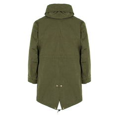 Ten C Hooded Parka Jacket Green - Parasol Store