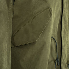 Ten C Hooded Parka Jacket Green - Parasol Store