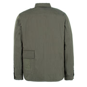 Ten C L/S Quited Camicia Imbottita Manica Shirt Green - Parasol Store