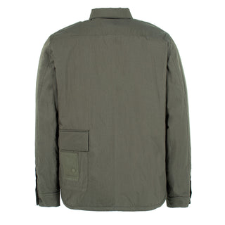Ten C L/S Quited Camicia Imbottita Manica Shirt Green - Parasol Store