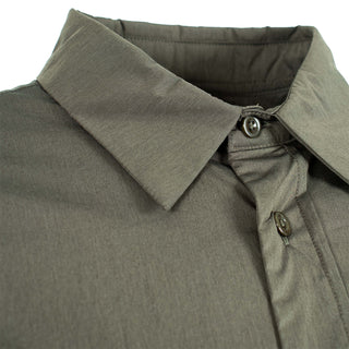 Ten C L/S Quited Camicia Imbottita Manica Shirt Green - Parasol Store
