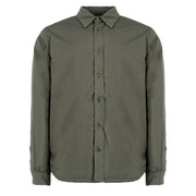 Ten C L/S Quited Camicia Imbottita Manica Shirt Green - Parasol Store