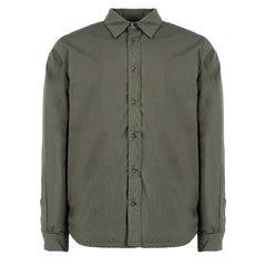 Ten C L/S Quited Camicia Imbottita Manica Shirt Green - Parasol Store