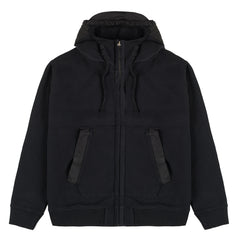 Ten C Open Hooded Sweatshirt Black - Parasol Store