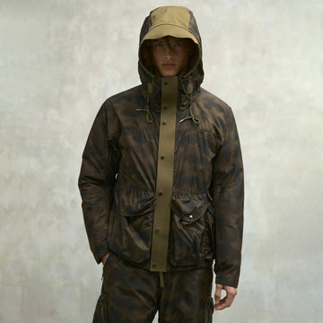 Ten C Skye Ten Anorak Dark Olive