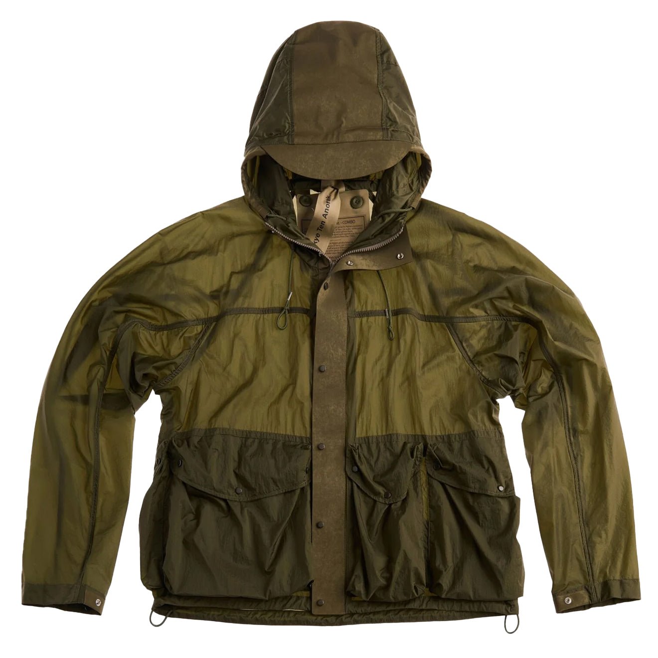 ジャケット・アウター Ten C / Anorak / Olive Ten C Skye Ten Anorak Olive Green – Parasol Store