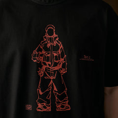 Ten C Gang Box Collab T-Shirt Black - Parasol Store
