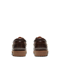 Timberland Authentic 3-Eye Lug Handsewn Boat Shoe Brown - Parasol Store