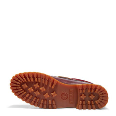 Timberland Authentic 3-Eye Lug Handsewn Boat Shoe Burgundy - Parasol Store