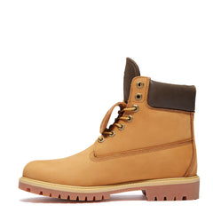 Timberland Mid Lace Waterproof Boot Wheat Nubuck