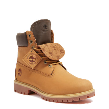 Timberland Mid Lace Waterproof Boot Wheat Nubuck