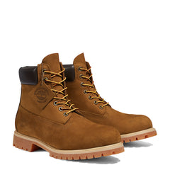 Timberland Premium 6-Inch Lace Waterproof Boot Dark Wheat Nubuck