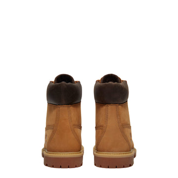 Timberland Womens 6-Inch Lace Waterproof Boot Wheat Nubuck