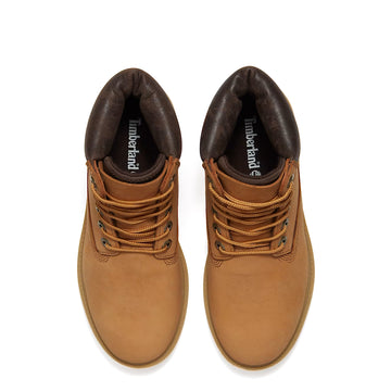 Timberland Womens 6-Inch Lace Waterproof Boot Wheat Nubuck