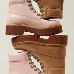 Timberland Womens Stone Street 6-Inch Waterproof Platform Boot Beige - Parasol Store