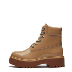 Timberland Womens Stone Street 6-Inch Waterproof Platform Boot Beige - Parasol Store