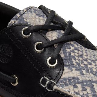 Timberland Womens Stone Street Platform Boat Shoe Black - Parasol Store