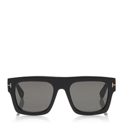Tom Ford Fausto Sunglasses FT0711 01A 53 Black - Parasol Store