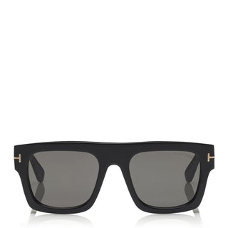 Tom Ford Fausto Sunglasses FT0711 01A 53 Black - Parasol Store