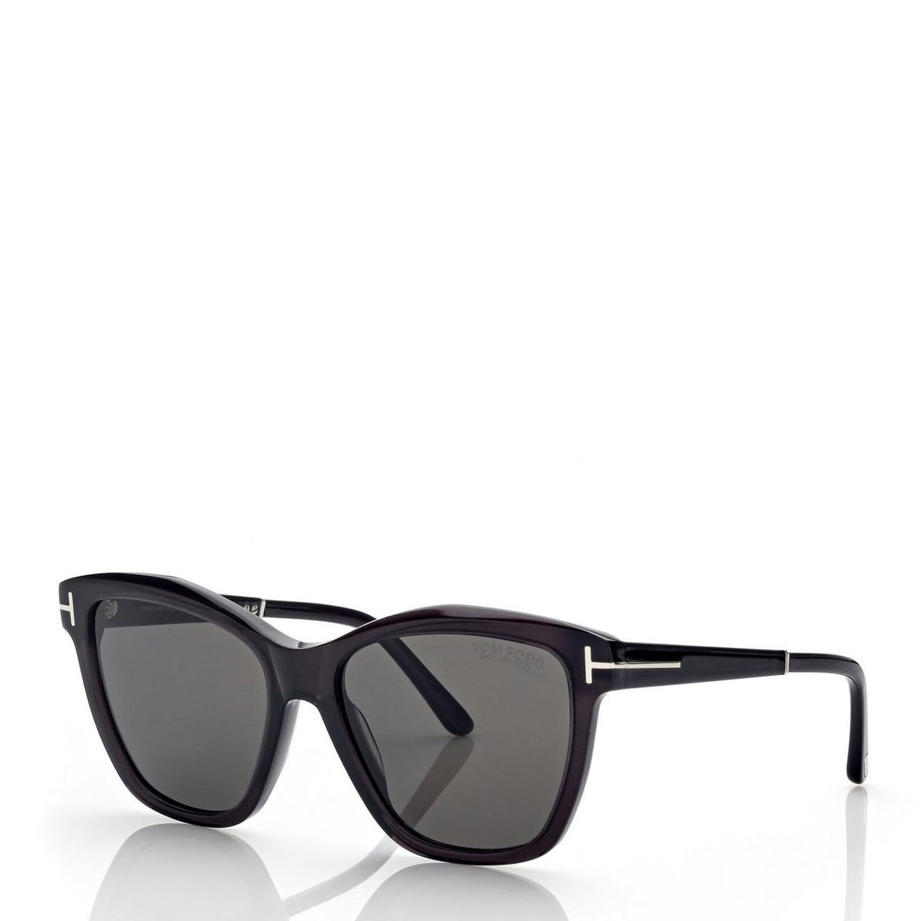 Tom Ford Lucia Sunglasses FT1087 05D 54 Black - Parasol Store