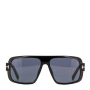 Tom Ford Turner Sunglasses FT1101 01A 58 Black - Parasol Store