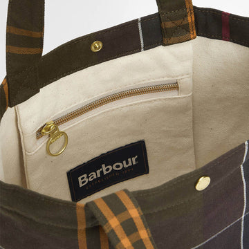 Barbour Mini Telfield Tartan Tote Classic Tartan