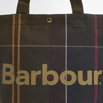 Barbour Mini Telfield Tartan Tote Classic Tartan