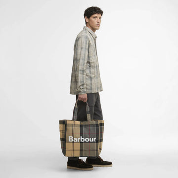 Barbour Telfield Tartan Tote Bag Dress Tartan