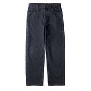 ST95 Volturno Baggy Jean Washed Black - Parasol Store