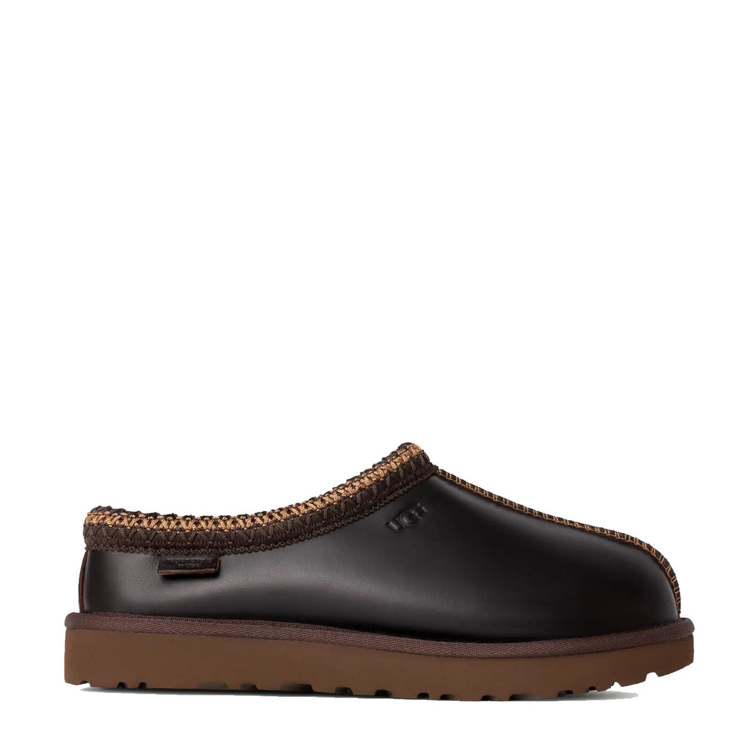 UGG Tasman Leather Regen Slipper Ironwood - Parasol Store