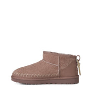 UGG Womens Classic Ultra Mini Biarritz Boot Rocky Oak - Parasol Store