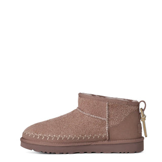 UGG Womens Classic Ultra Mini Biarritz Boot Rocky Oak - Parasol Store