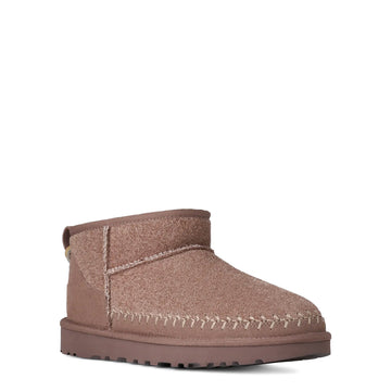 UGG Womens Classic Ultra Mini Biarritz Boot Rocky Oak - Parasol Store