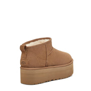 UGG Womens Classic Ultra Mini Platform Boot Chestnut - Parasol Store