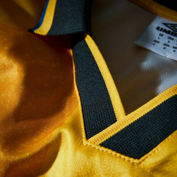 Umbro Brazil Football Jersey Cyber Yellow