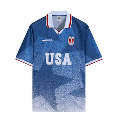 Umbro USA Football Jersey Blue