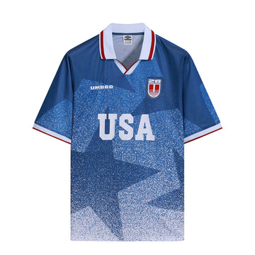 Umbro USA Football Jersey Blue