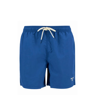 Barbour Staple Logo 5" Swim Short Sailboat Blue